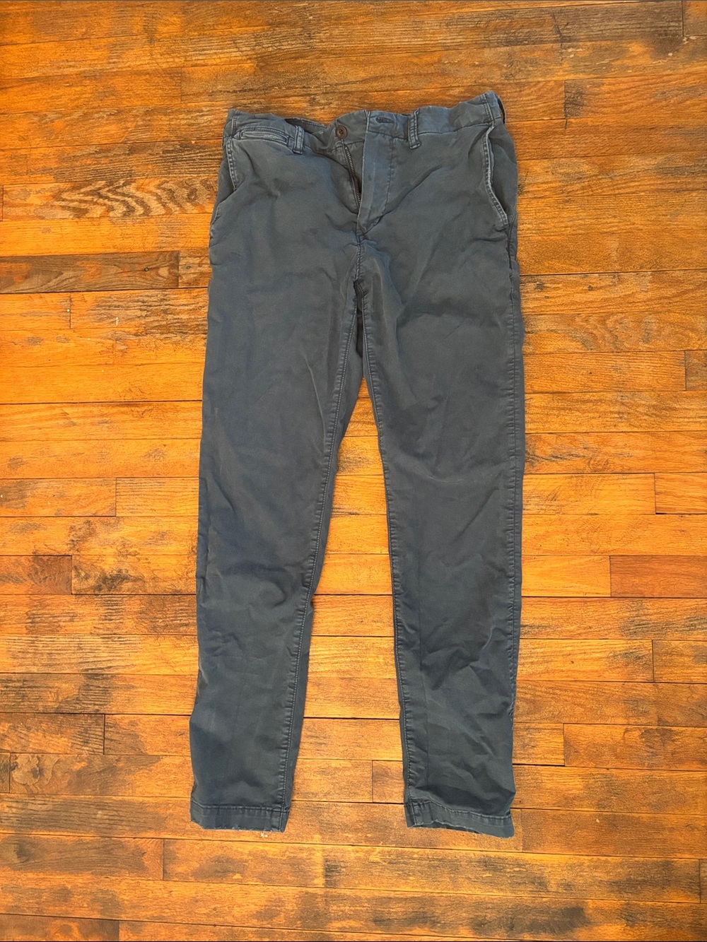 American Eagle Outfitters Men's Navy Chinos